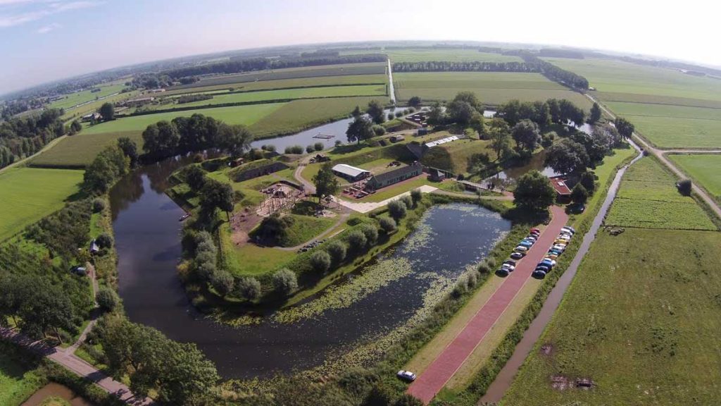 Een event op locatie in Geofort Herwijnen