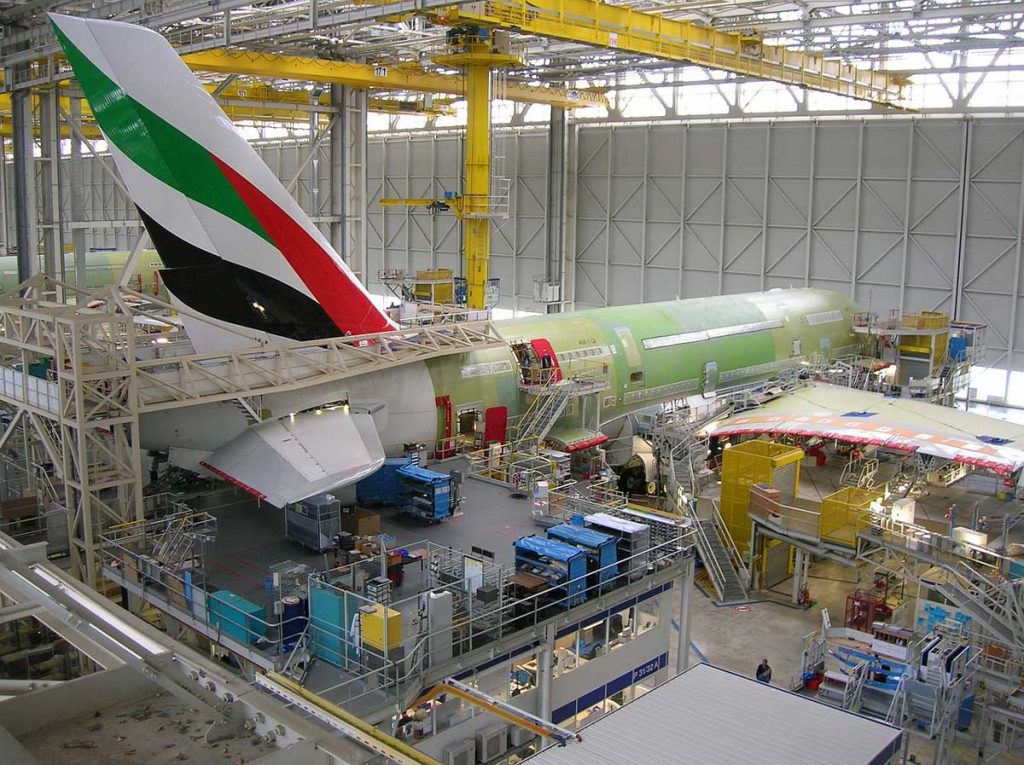 Een bezoek aan de Airbus fabriek in Toulouse. Lees meer over dit bezoek in ons blog!