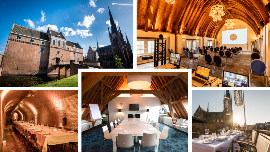 Kasteel Woerden is een monumentale locatie waar meetings en events met een ware WOW beleving georganiseerd kunnen worden.