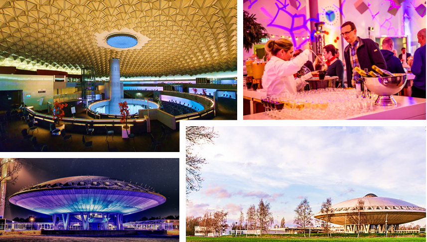 Evoluon: valt gegarandeerd onder één van de meest spectaculaire eventlocaties in Nederland.