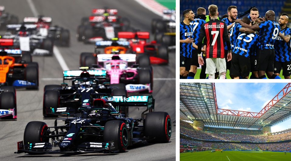 Een bezoek aan het formule 1 circuit en de stadions van AC Milan & Internazionale mogen niet ontbreken tijdens een reis naar Milaan.