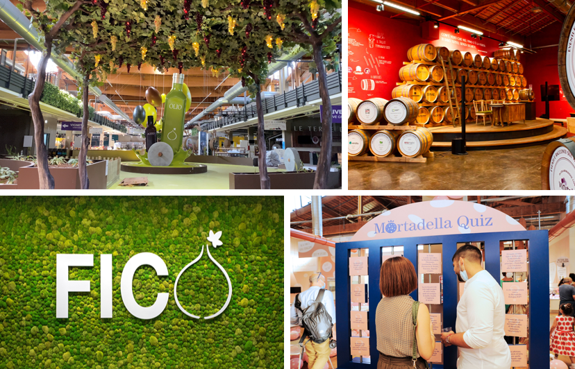 FICO Eataly World is het grootste agro-foodpark ter wereld, met meer dan 1 kilometer aan winkels, proeverijen en educatie over eten en drinken.