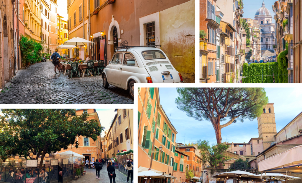Inspectiereis Rome: Sfeervolle straatjes en levendige wijken Trastevere, Monti en Testaccio.