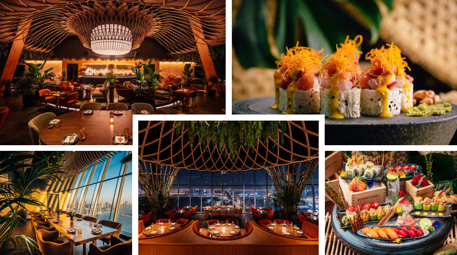 Must experience restaurant: SUSHISAMBA Dubai