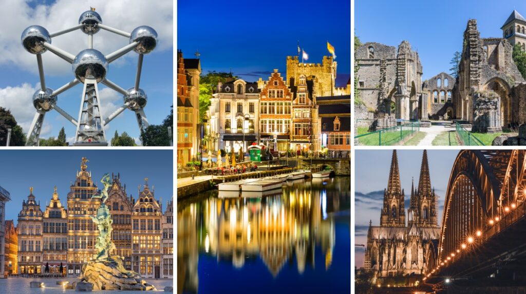de beste bedrijfsuitjes net over de grens in Duitsland & België 