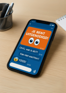 Uitnodiging personeelsfeest
